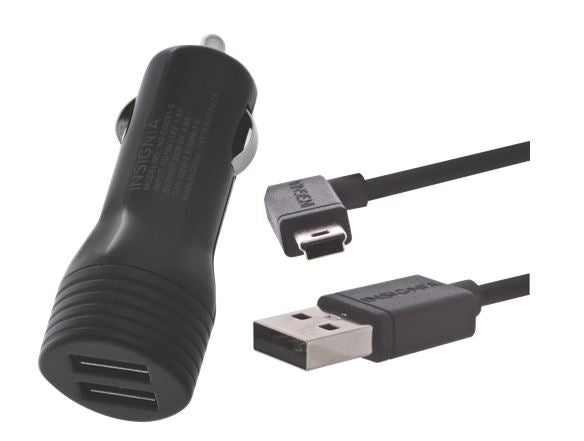 Insignia™ - Chargeur de voiture universel à deux ports USB (NS-DDC01-C)