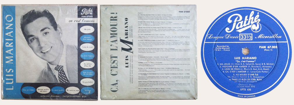 Luis Mariano / Ca c'est l'amour