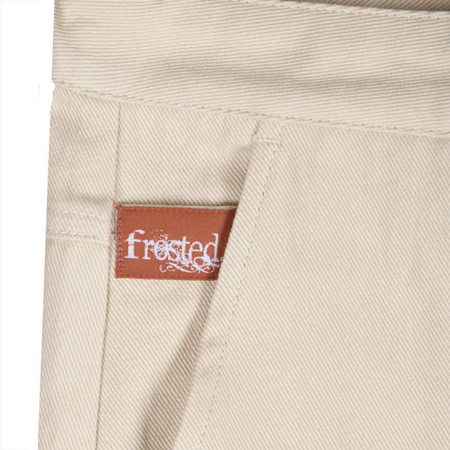 Frosted Skateboards Baggy Chino Pants - Beige