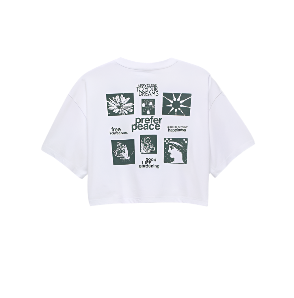 Vans 'Preference' Cropped Tee - White (Women's)