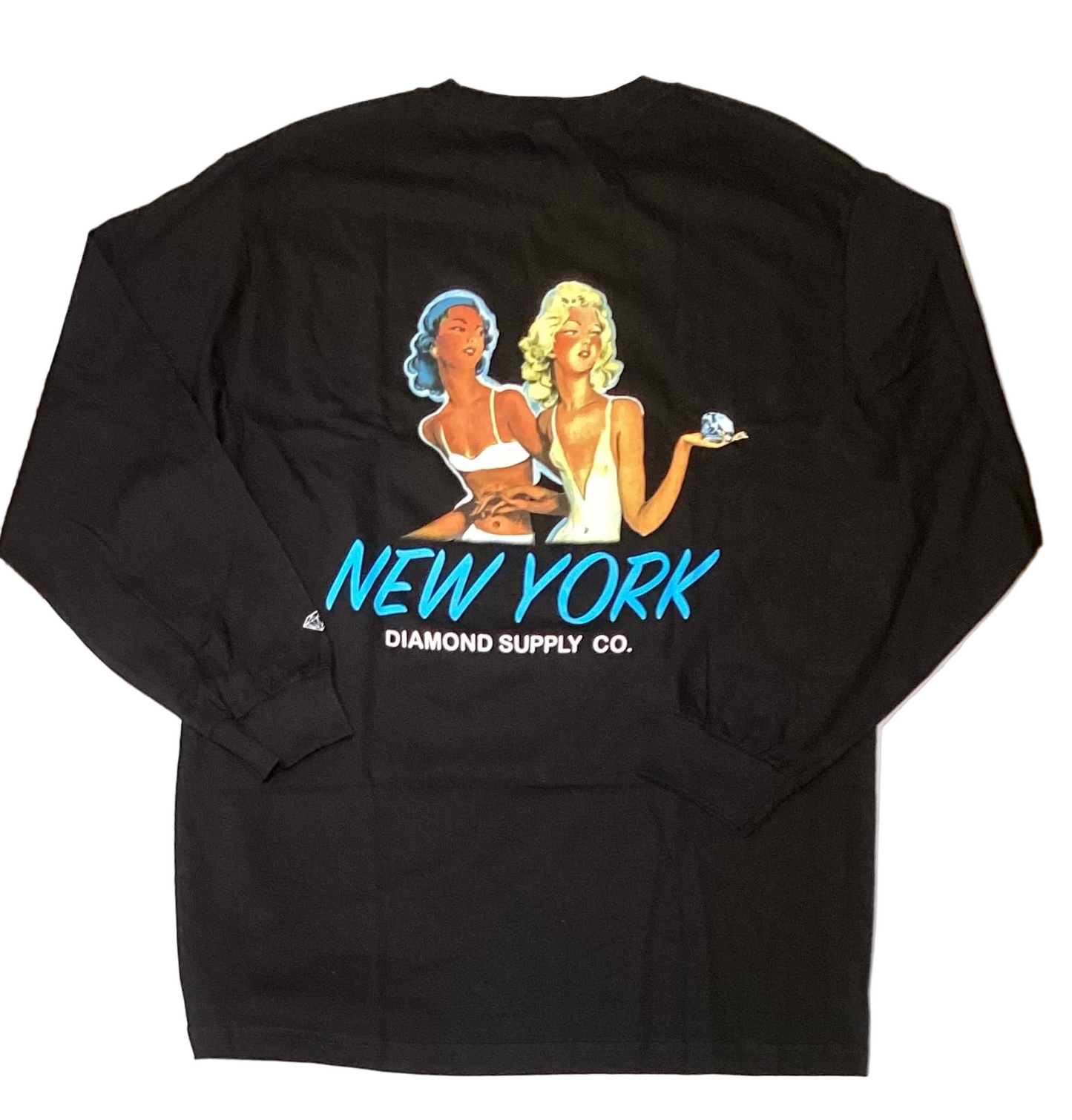 Diamond Supply Co. 'New York' L/S Tee - Black