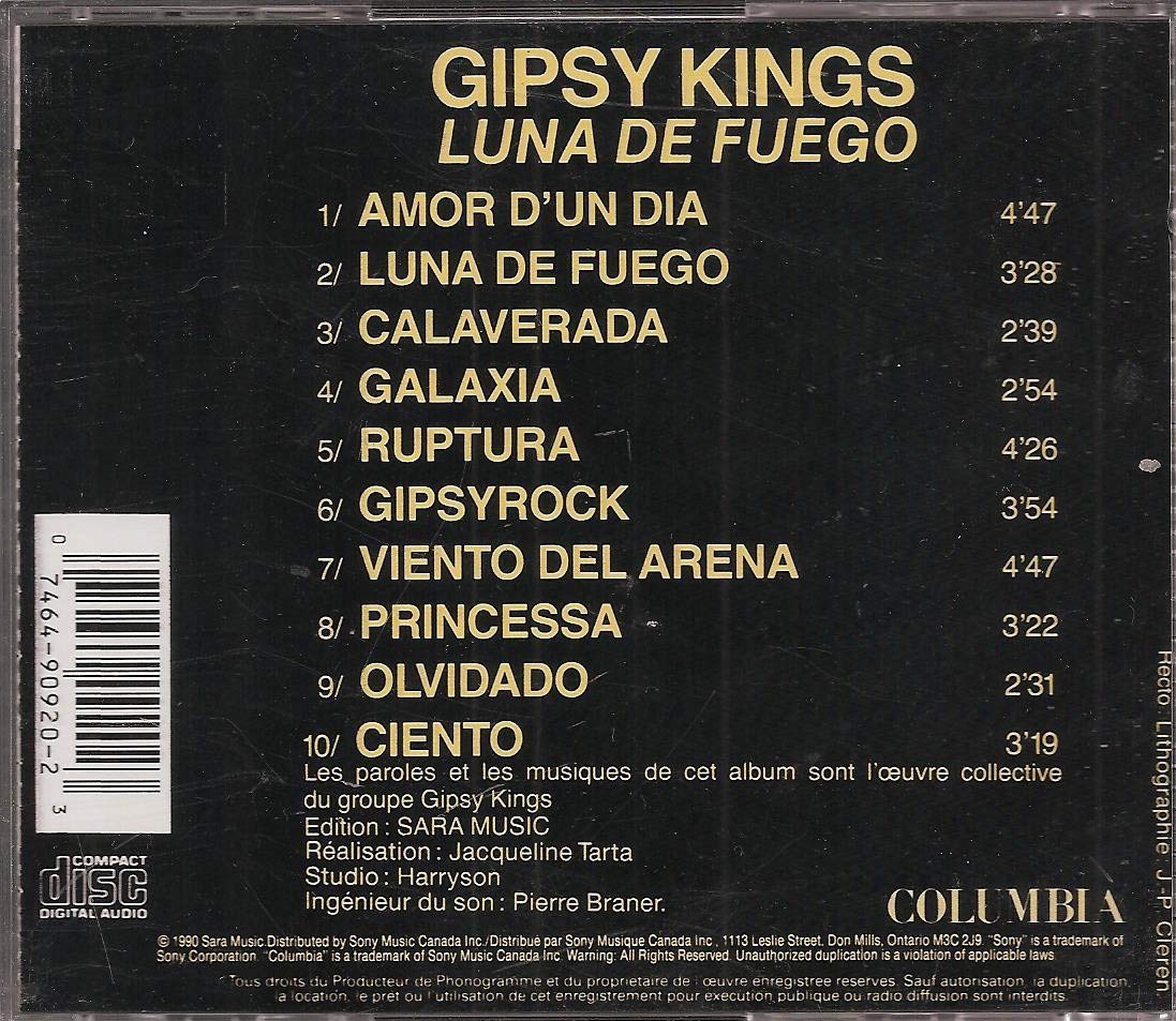 Gipsy Kings / Luna De Fuego - CD (Used)