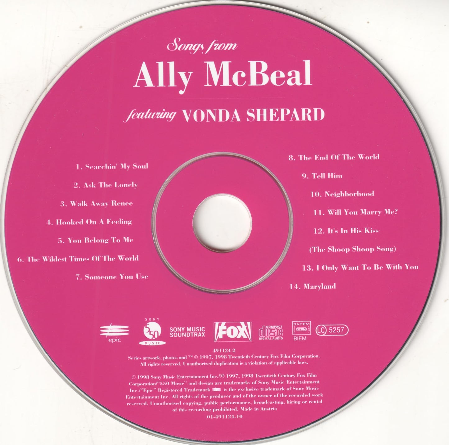 Various / Songs From Ally McBeal - CD (Used)