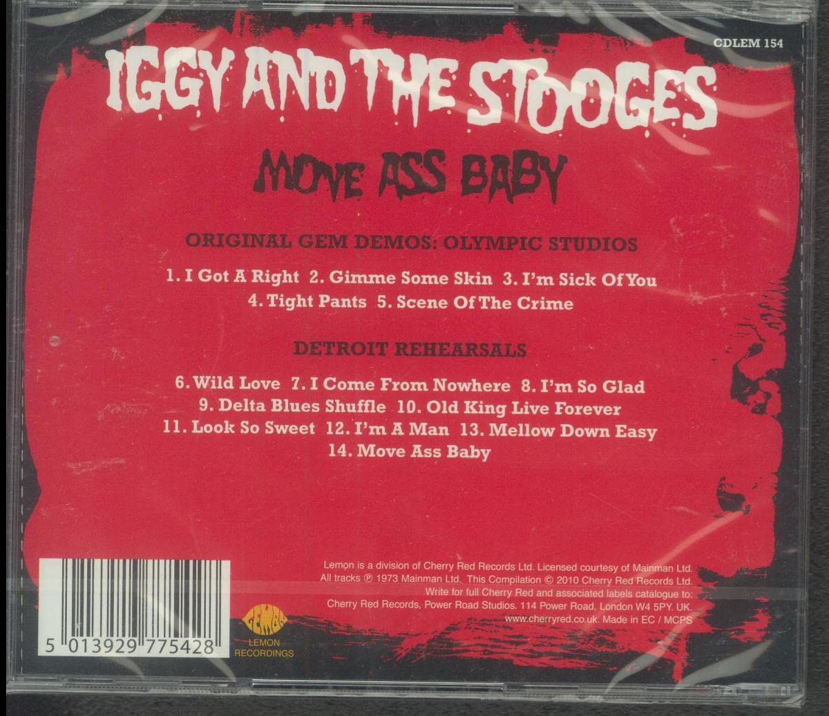 Iggy & The Stooges / Move Ass Baby - CD