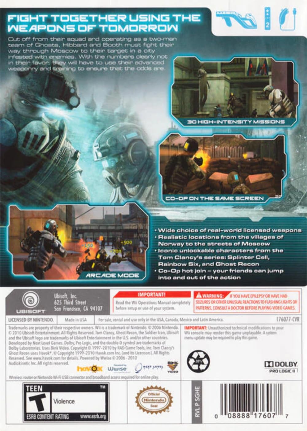 Tom Clancy's Ghost Recon - Wii Standard Edition