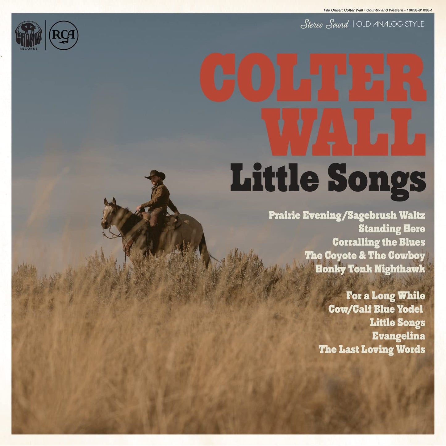 Colter Wall / Little Songs - CD