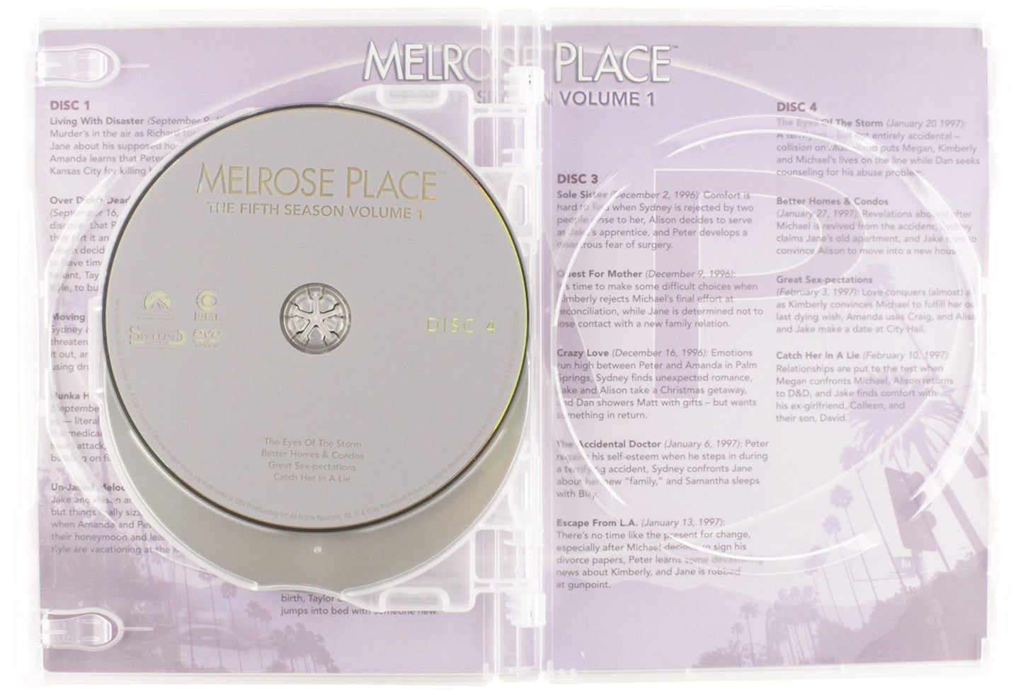 Melrose Place: The Fifth Season, Volume 1