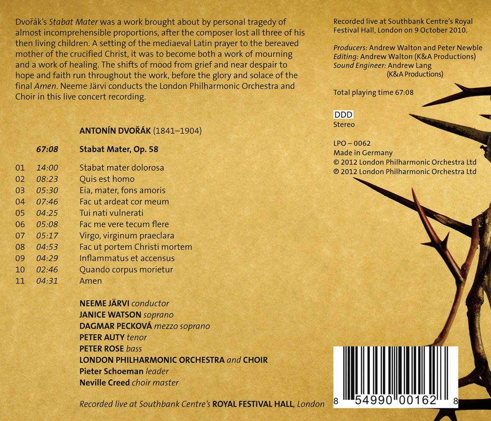 Dvorak: Stabat Mater
