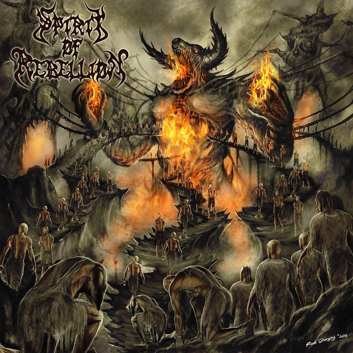 Spirit Of Rebellion / Enslavement Process - CD