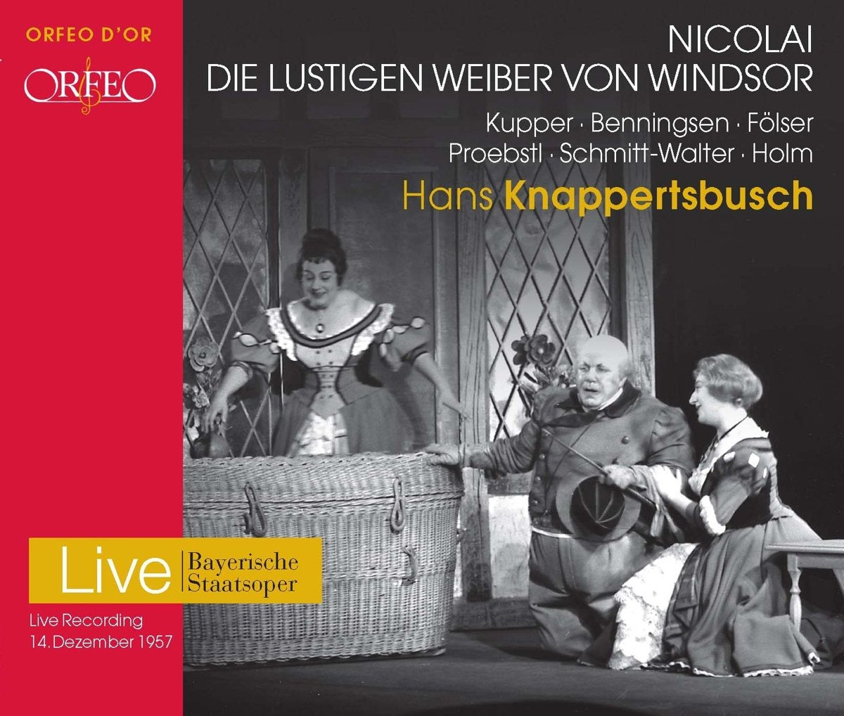 Otto Nicolai & Hans Knappertsbusch / Die Lustigen Weiber Von Windsor - CD