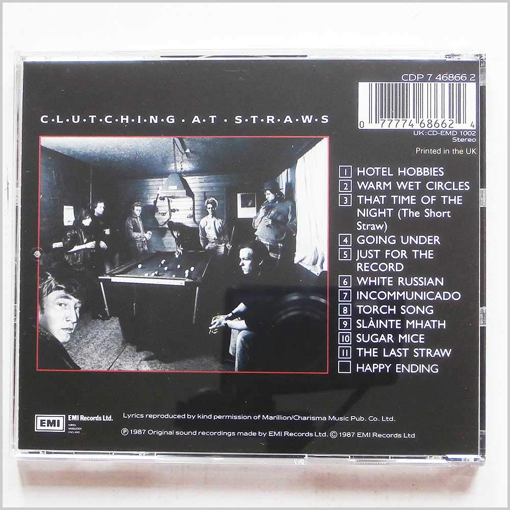 Marillion / Clutching at Straws - CD (Used)