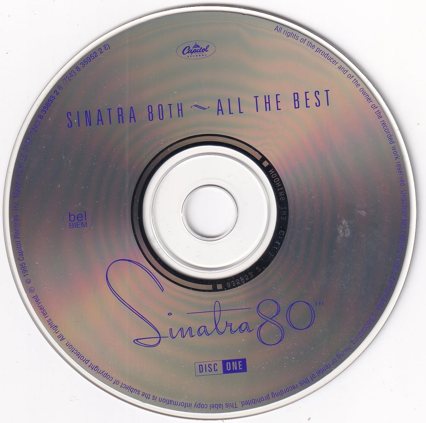 Sinatra 80th: All The Best - CD (Used)