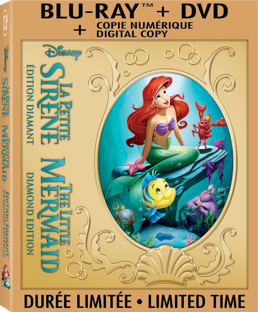 The Little Mermaid: Diamond Edition - Blu-Ray/DVD (Used)