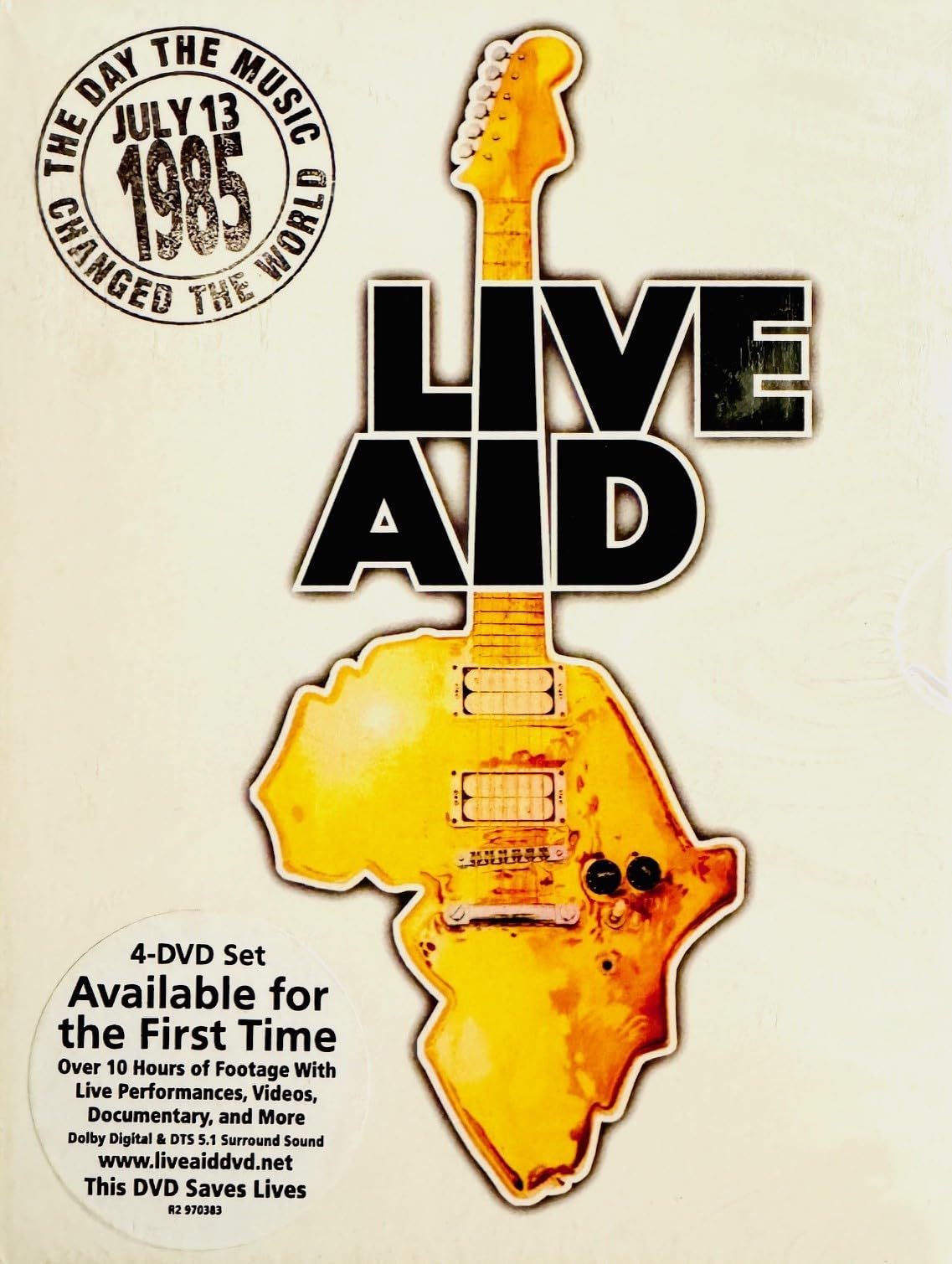 WACR2 Live Aid (4 Disc Set), English