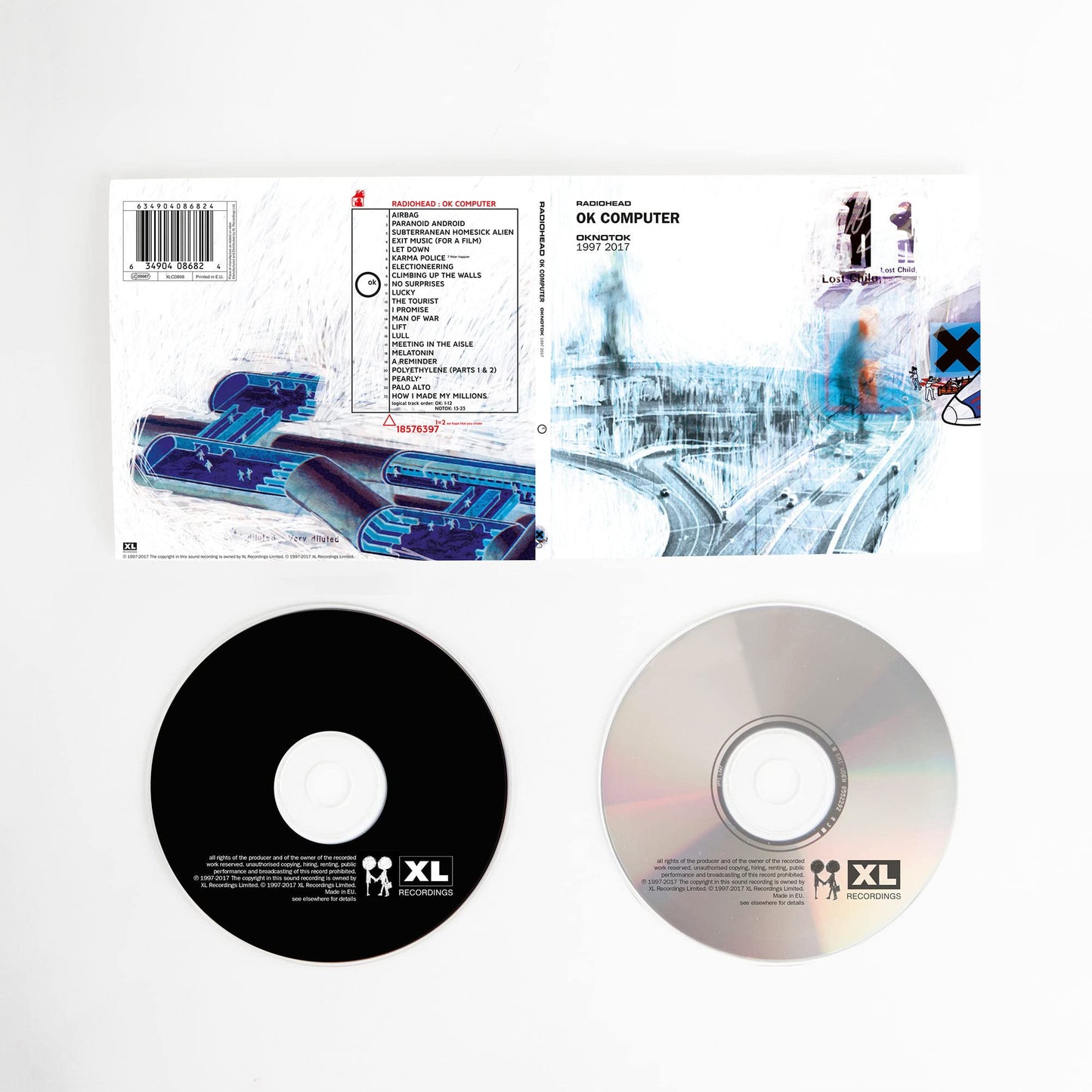 Radiohead / OK Computer: OKNOTOK 1997 2017 - CD