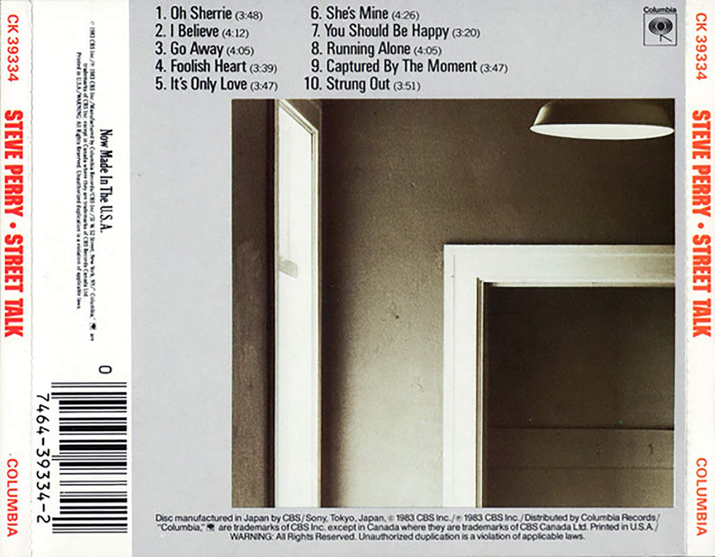 Steve Perry / Street Talk - CD (Used)