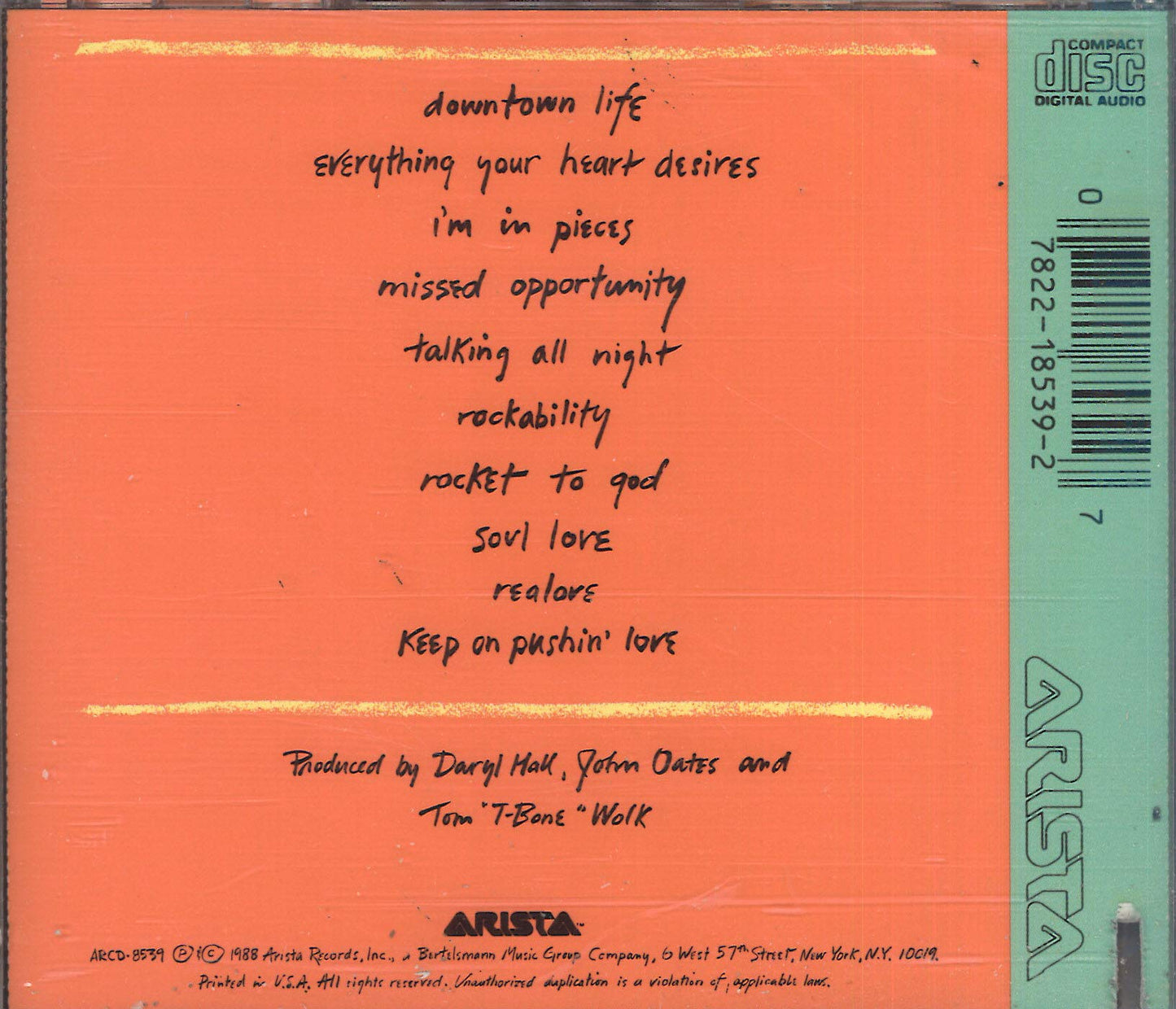 Hall & Oates / Ooh Yeah! - CD (Used)