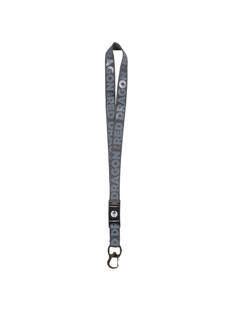 Red Dragon 'Lanyard' - Grey