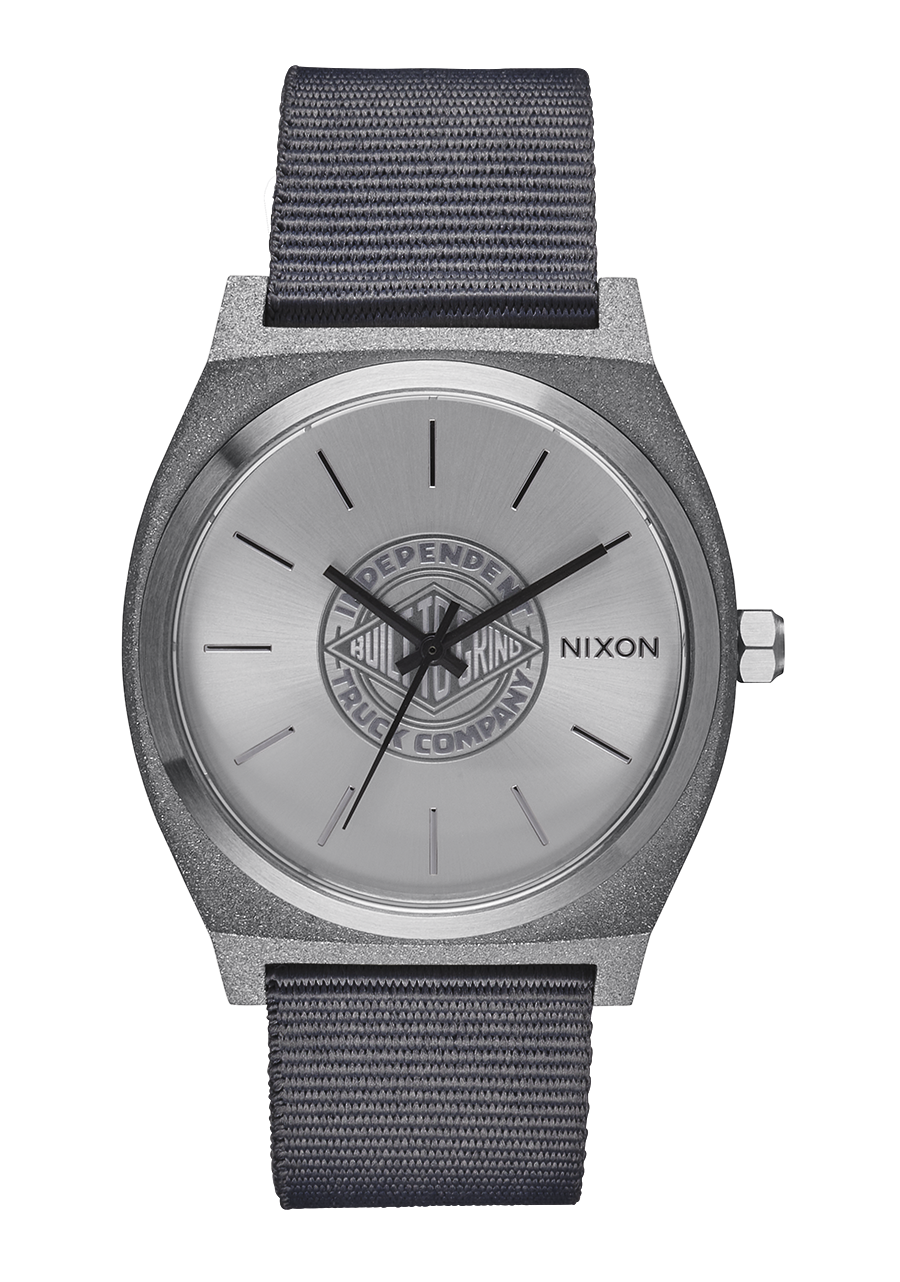 Nixon 'Independent Time Teller' Watch - All Silver