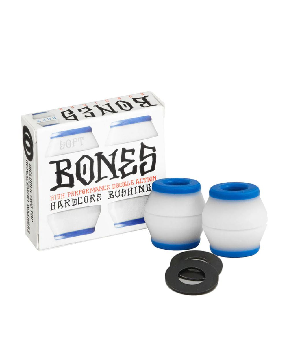 Bones Soft Bushings - White (81A)