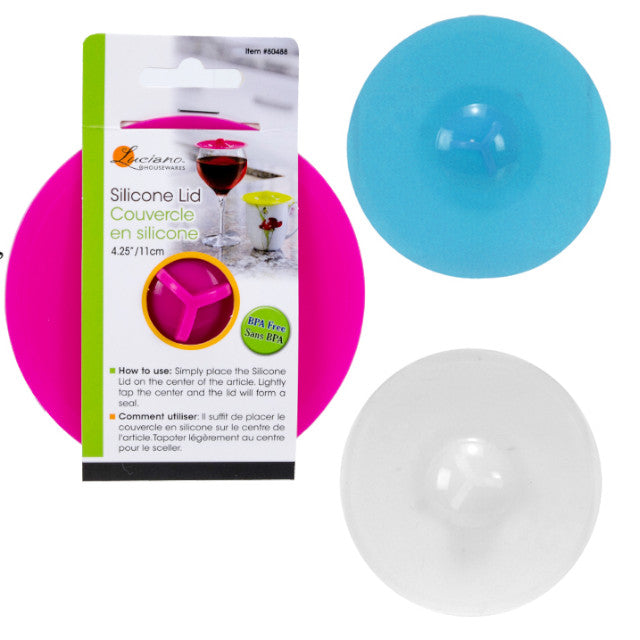 LUCIANO GOURMET 4.25" Silicone Lid - 80488