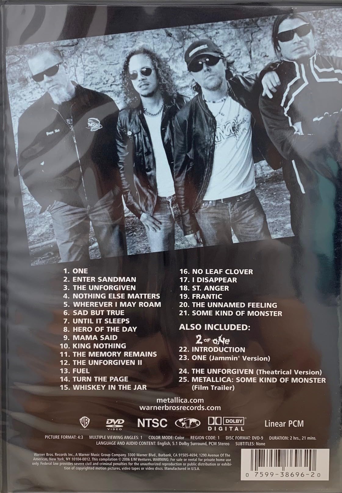 Metallica: The Videos 1989-2004 - DVD (Used)