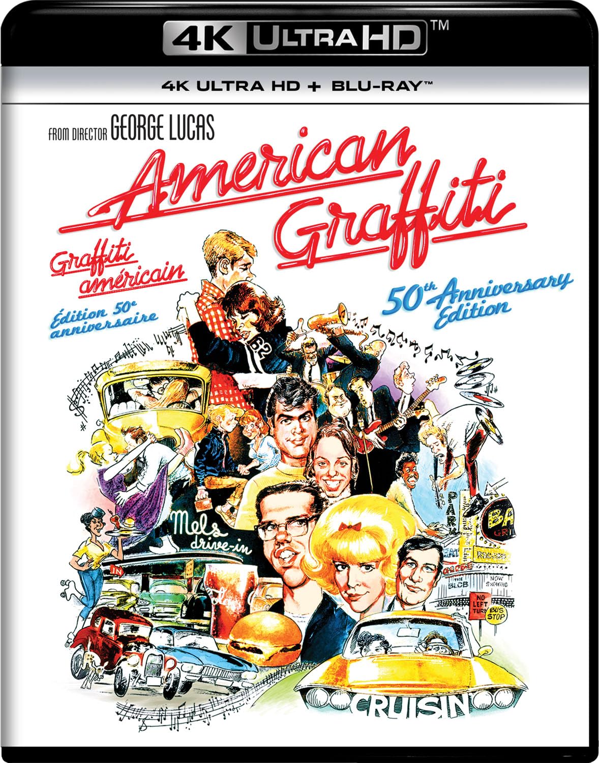 American Graffiti: 50th Anniversary Edition - 4K Ultra HD/Blu-ray