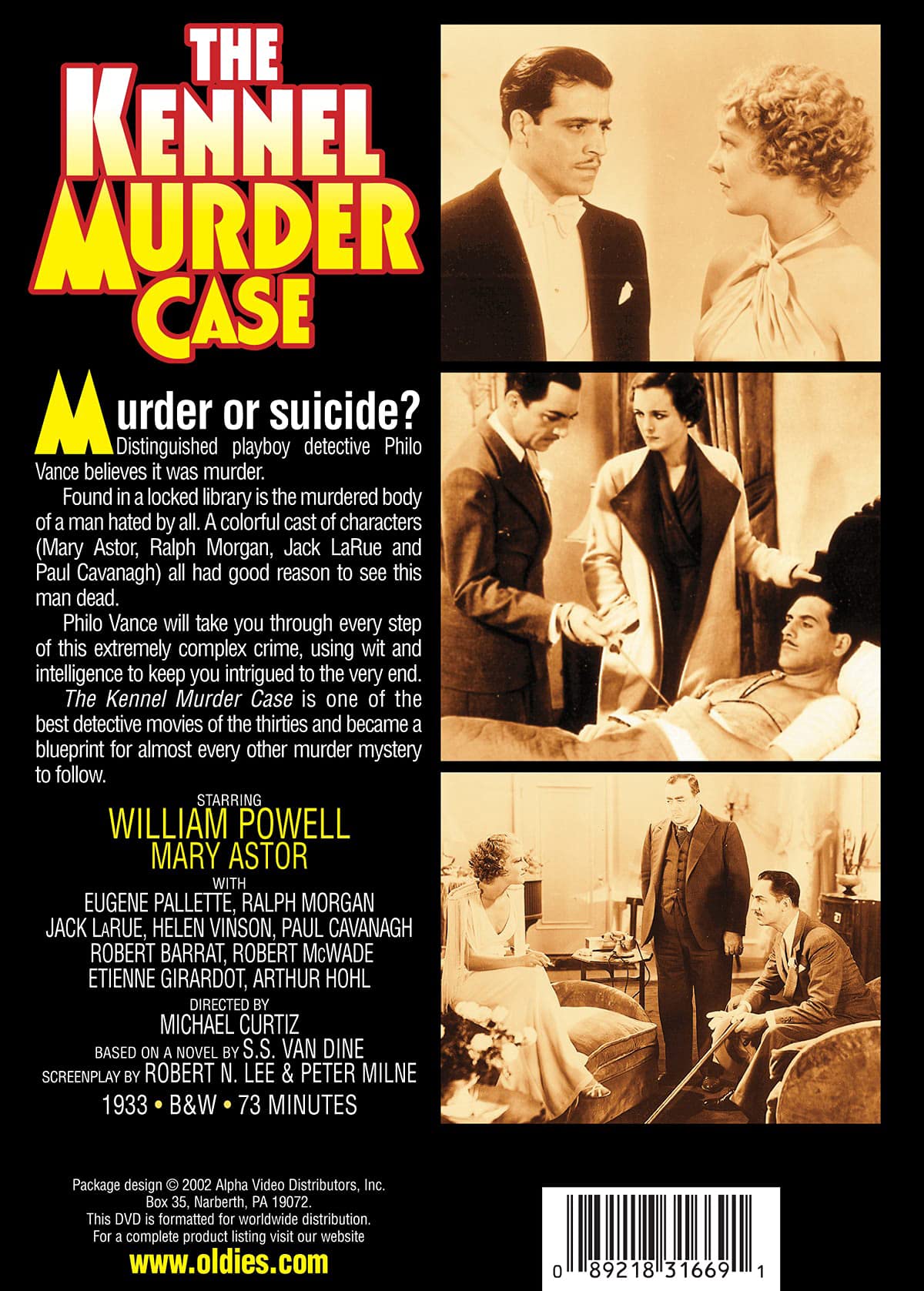 The Kennel Murder Case