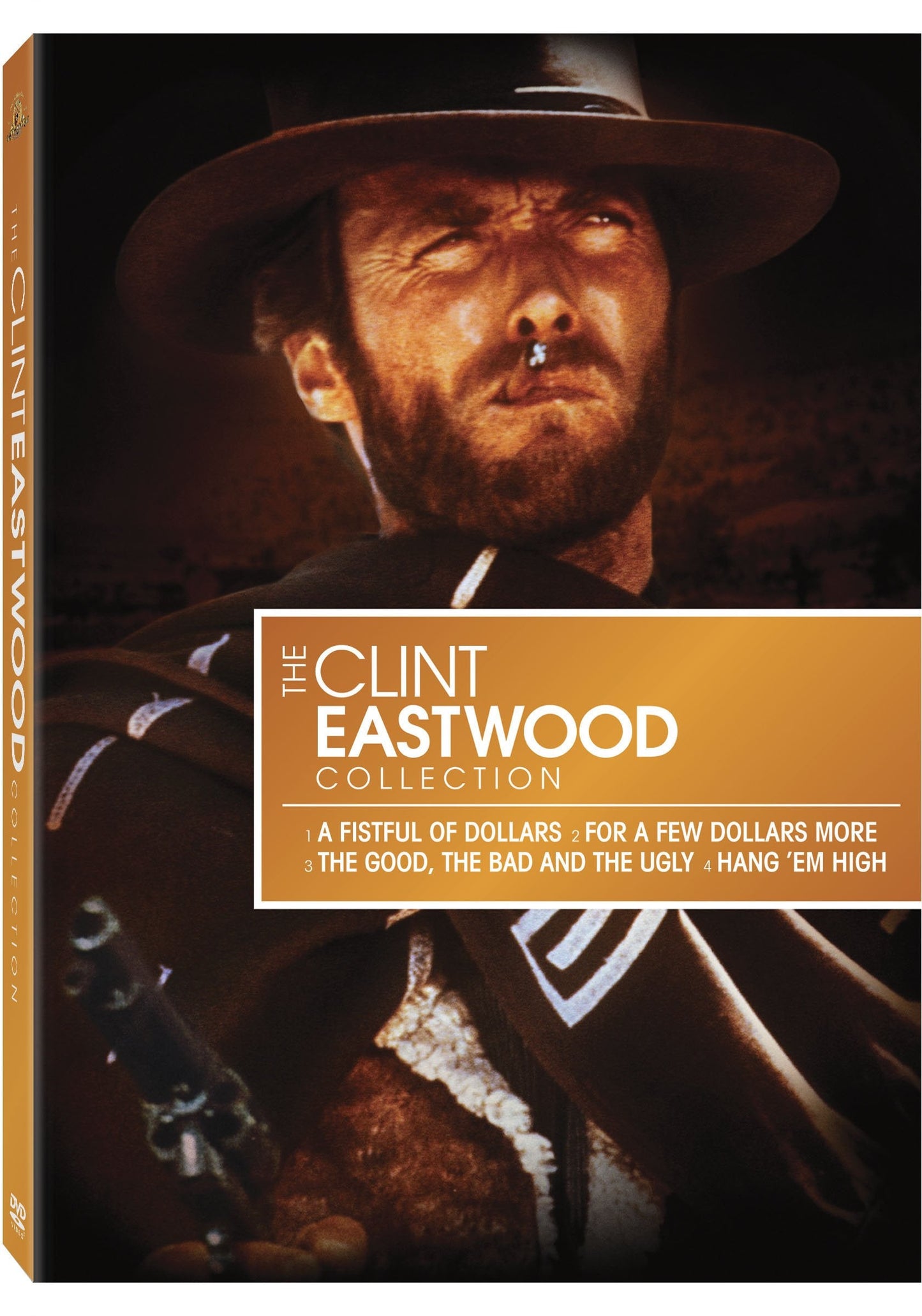 The Clint Eastwood Star Collection (Fistful of Dollars / For A Few Dollars More / The Good, The Bad and The Ugly / Hang 'em High) - DVD (Used)