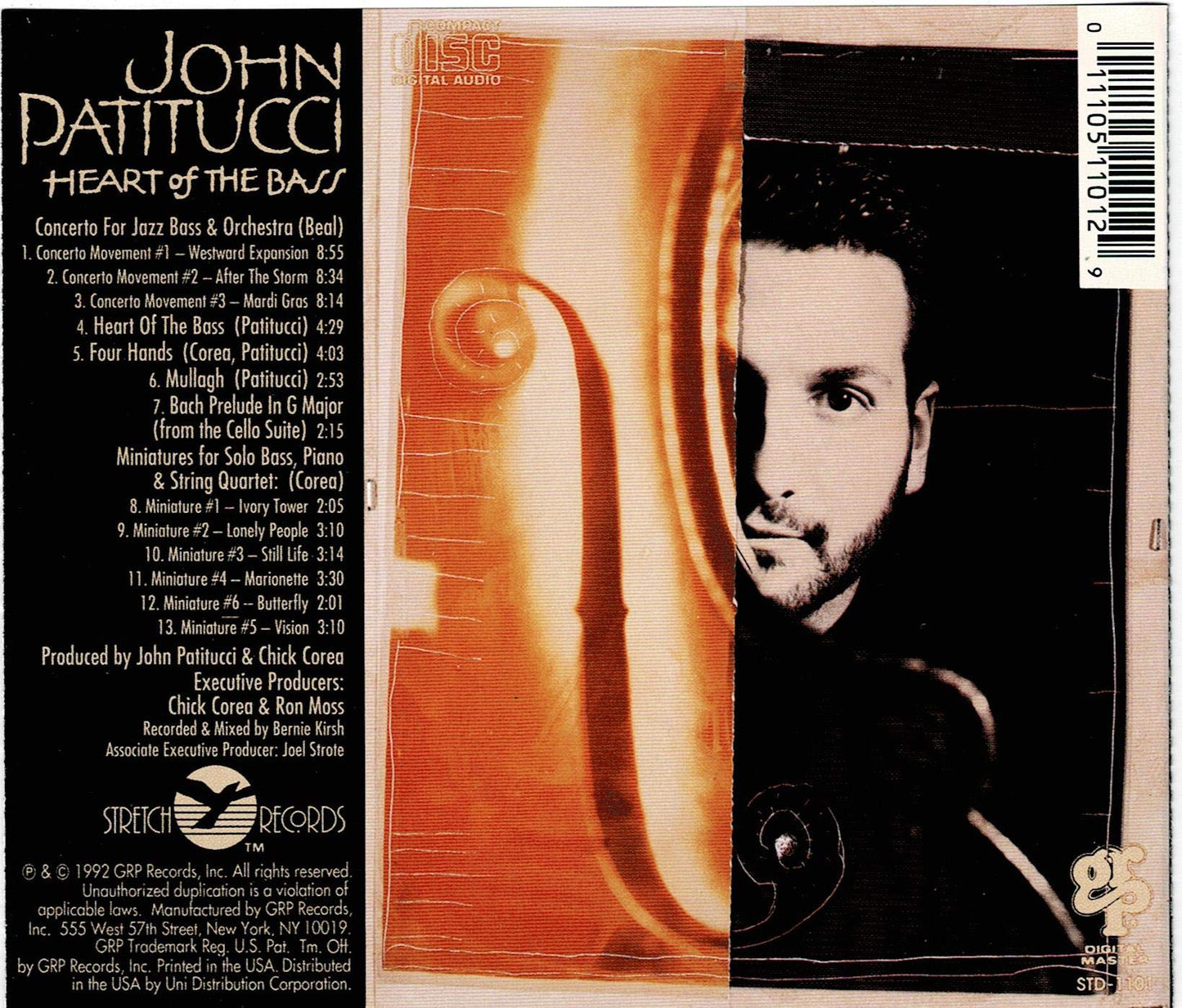 John Patitucci / Heart Of The Bass - CD (Used)