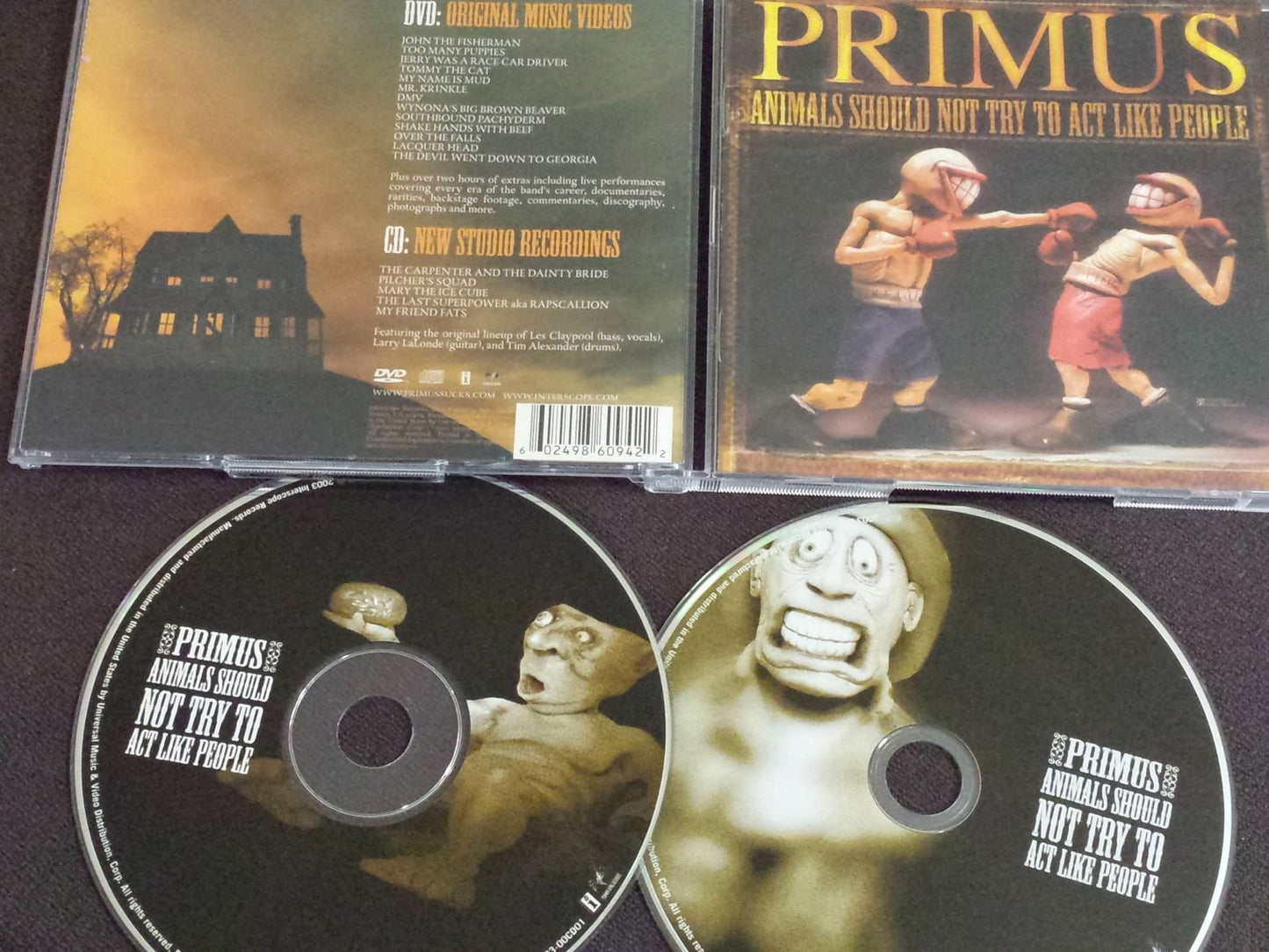 Primus / Animals Should Not Try to Act Like People - DVD & CD (Used)