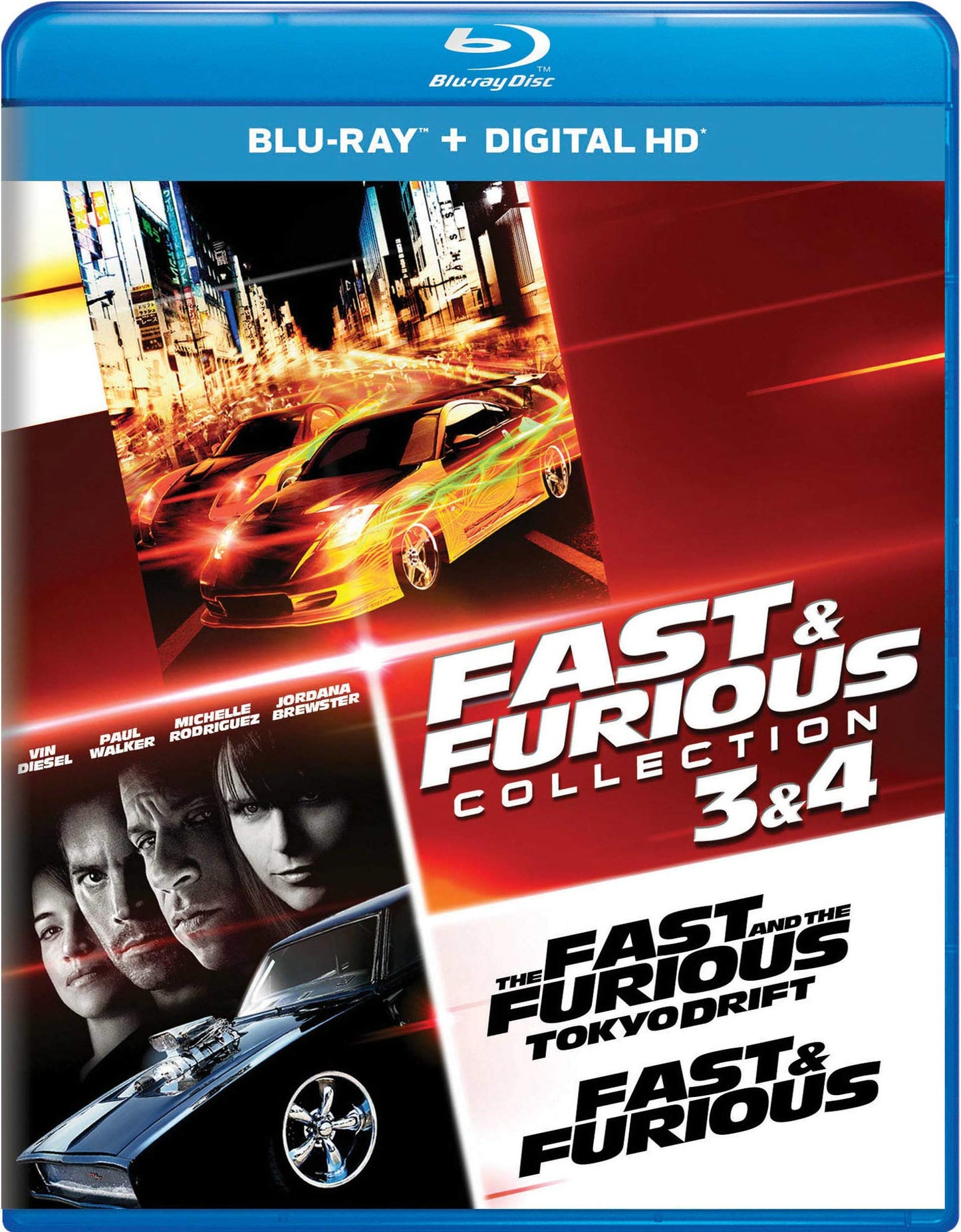 Fast & Furious Collection: 3 & 4 - Blu-Ray (Used)
