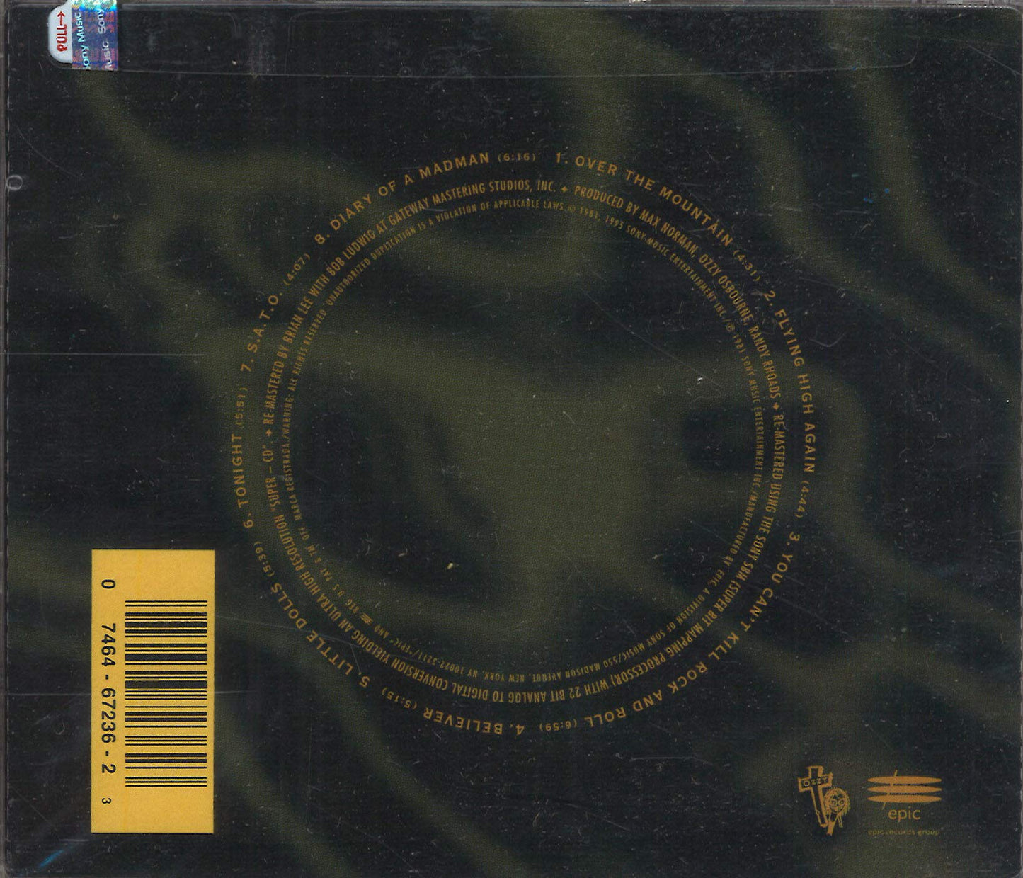 Ozzy Osbourne / Diary of a Madman - CD (Used)
