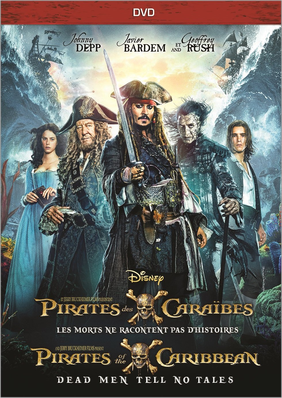 Pirates Of The Caribbean: Dead Men Tell No Tales - DVD