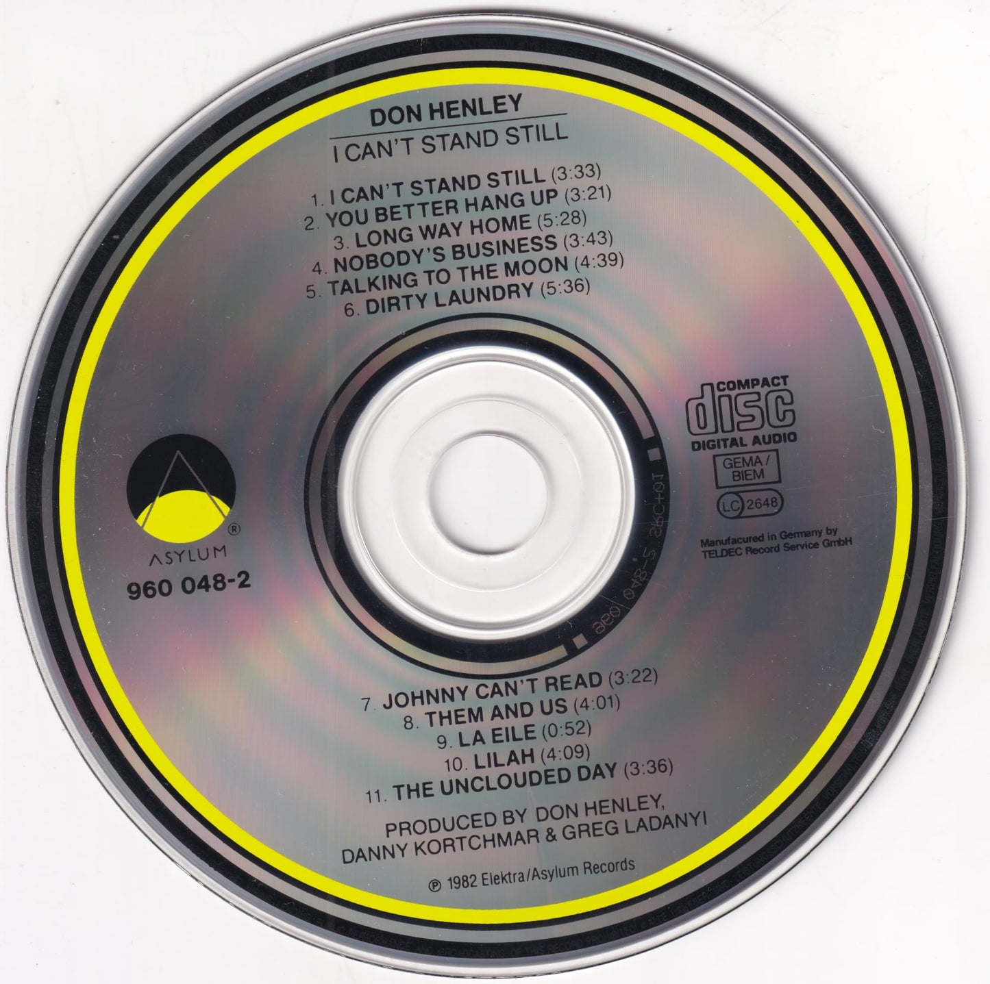 Don Henley / I Can't Stand Still - CD (Used)