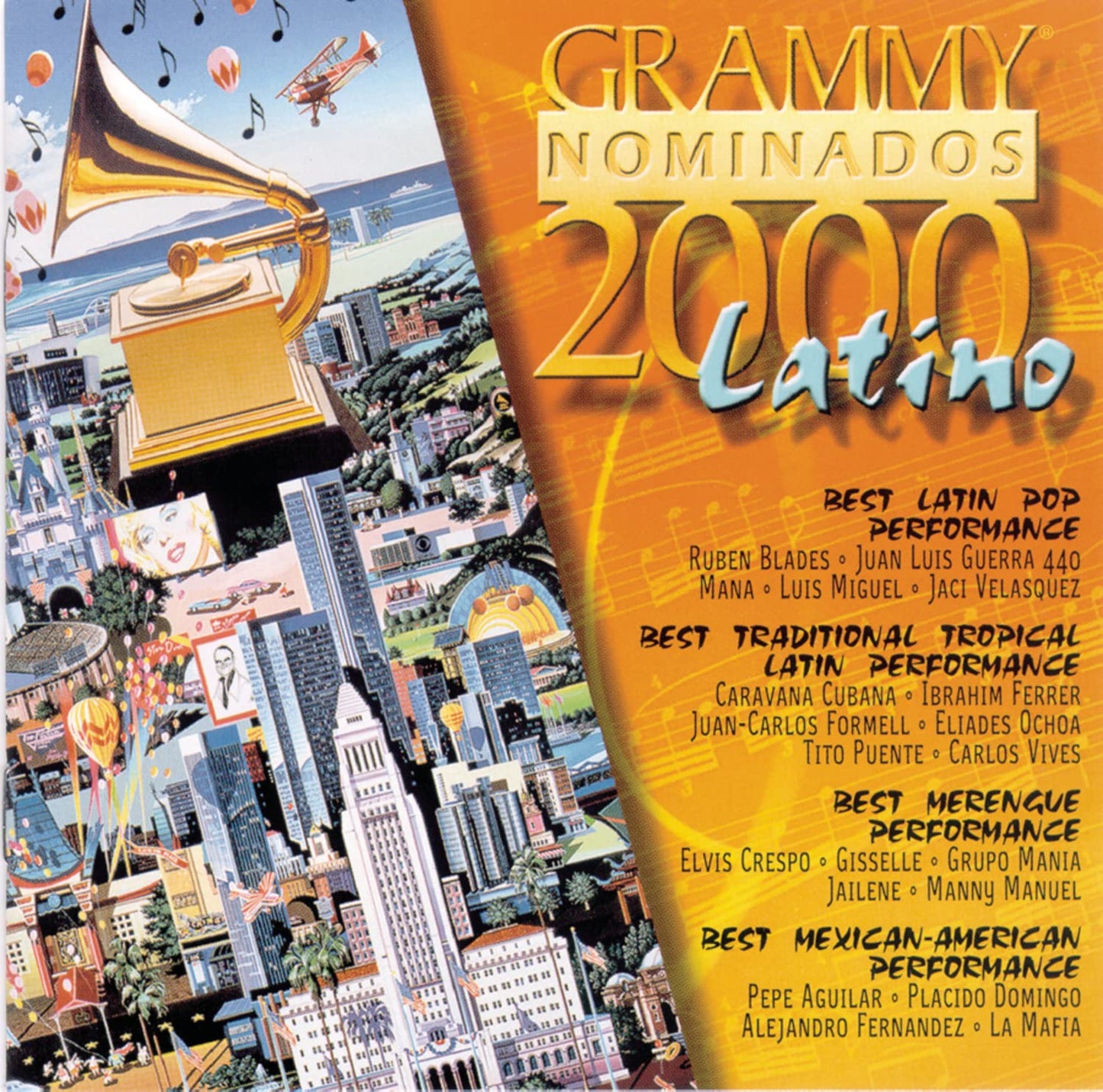 Various / 2000 Grammy Nominees: Latin - CD (Used)