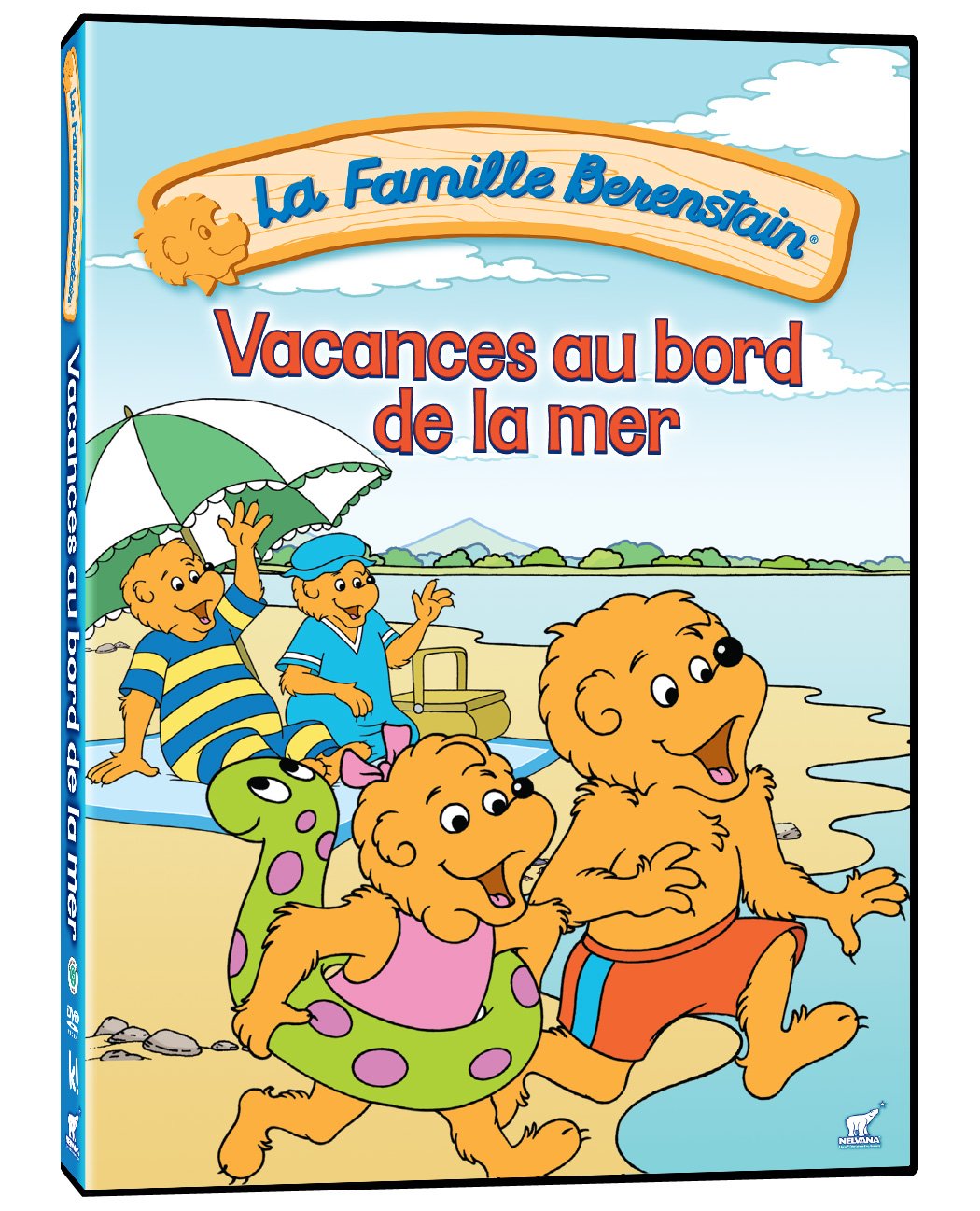 La famille Berenstain - Vacances au bord de la mer (Bilingual)