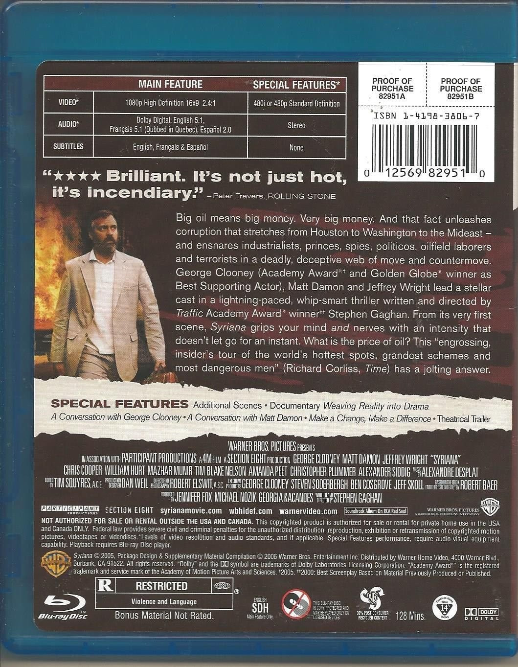 Syriana - Blu-Ray