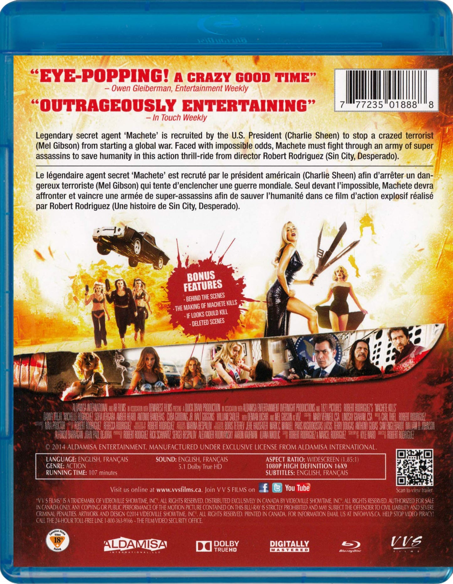 Machete Kills - Blu-Ray (Used)