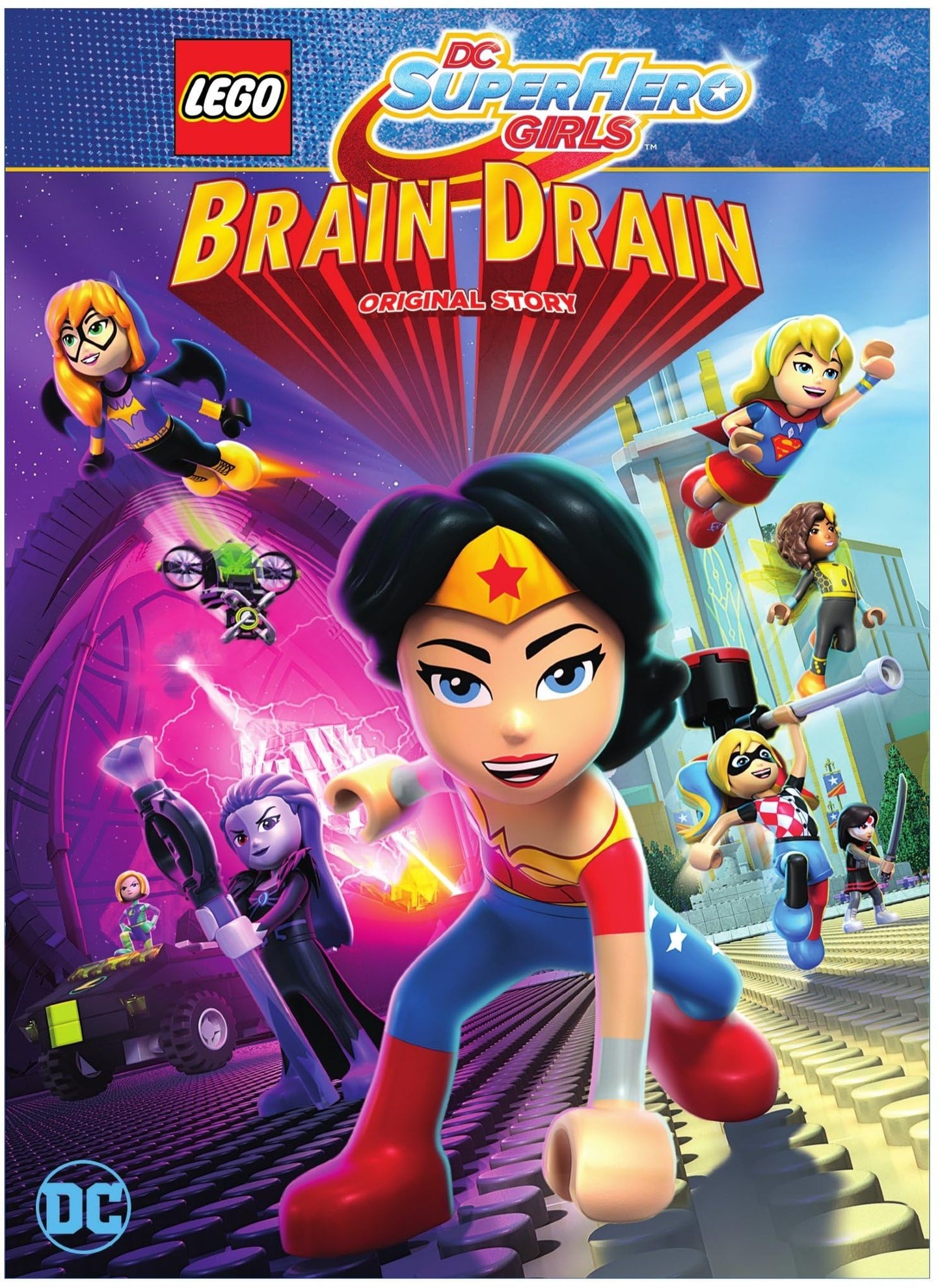 LEGO DC Super Hero Girls: Brain Drain - DVD