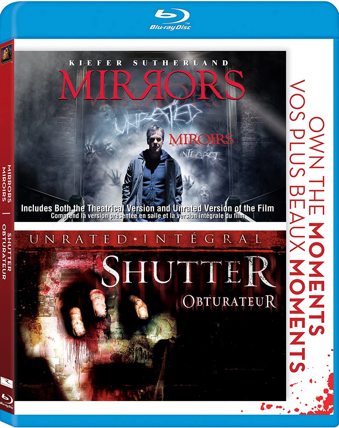 Mirrors / Shutter - Blu-ray used
