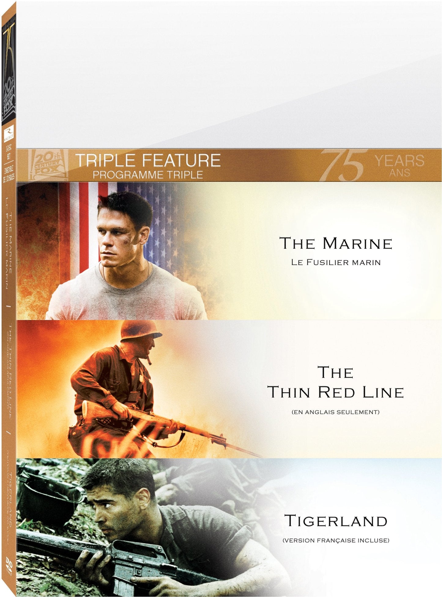 Marine + Thin Red Line + Tigerland - DVD