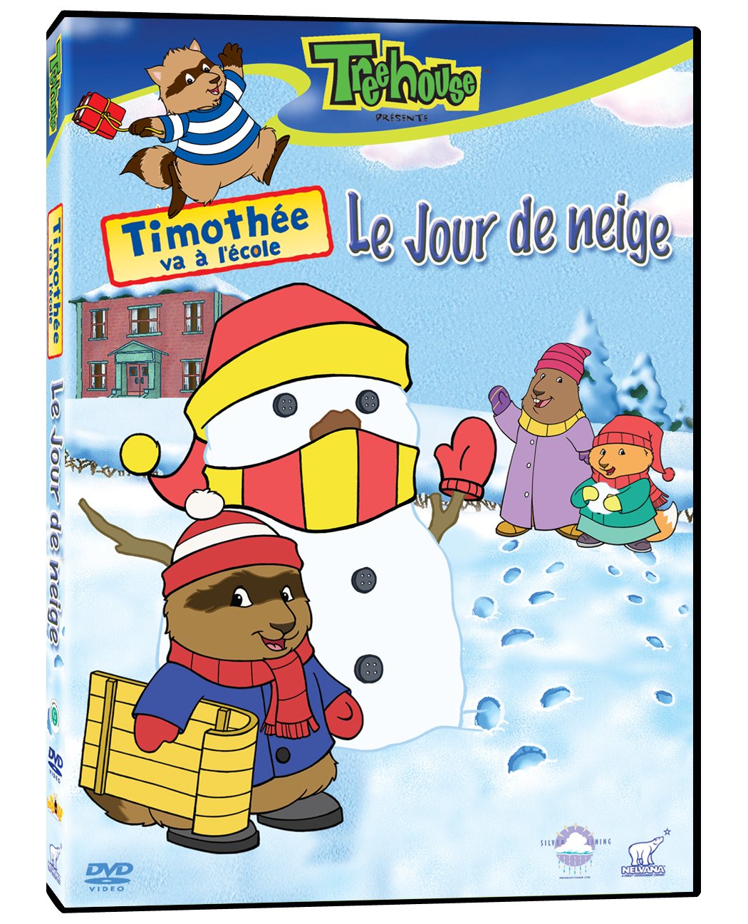 Timothée va à L’école Le Jour de neige (Version française)