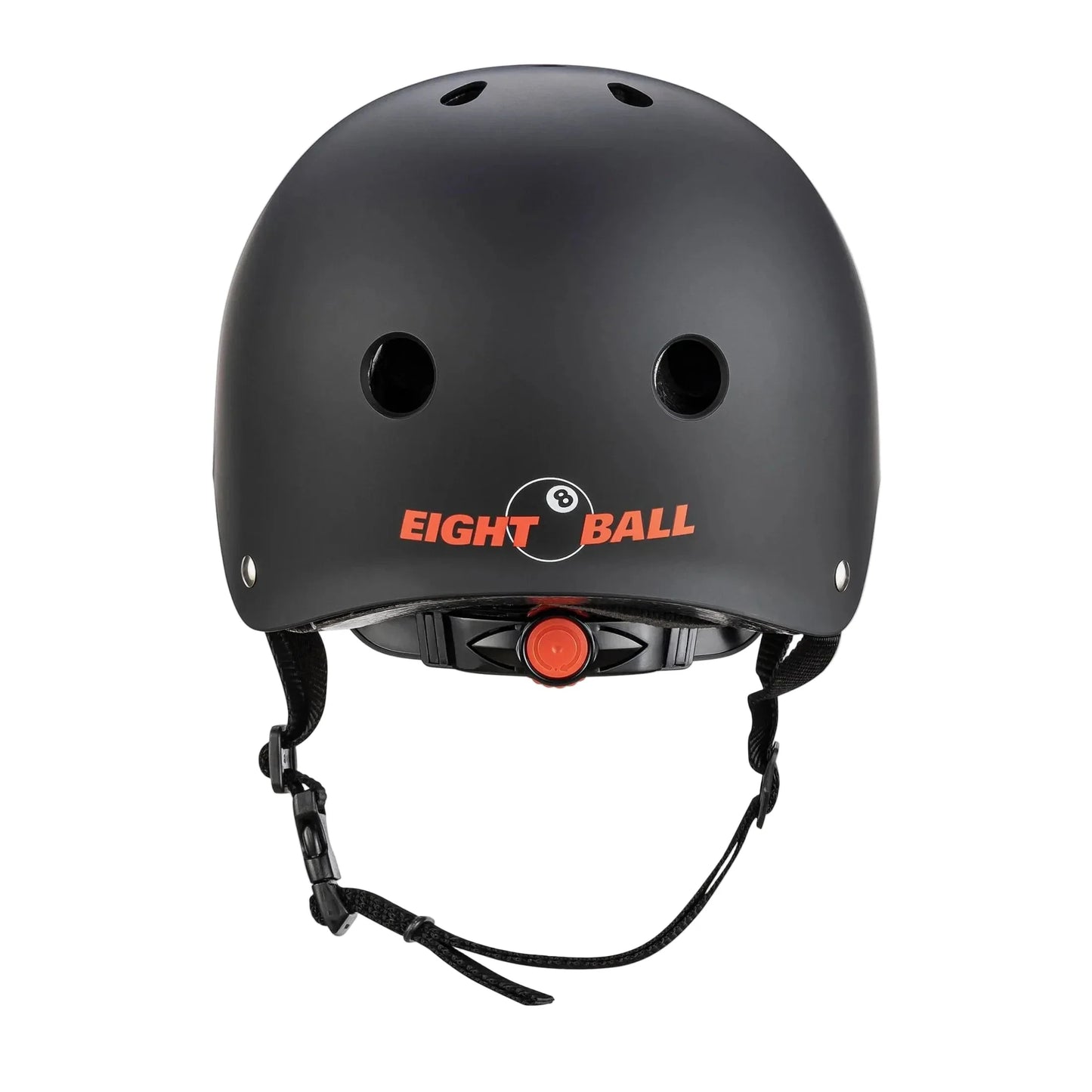 Eight Ball Skate Helmet w/Fit Dial - Matte Black (KIDS)
