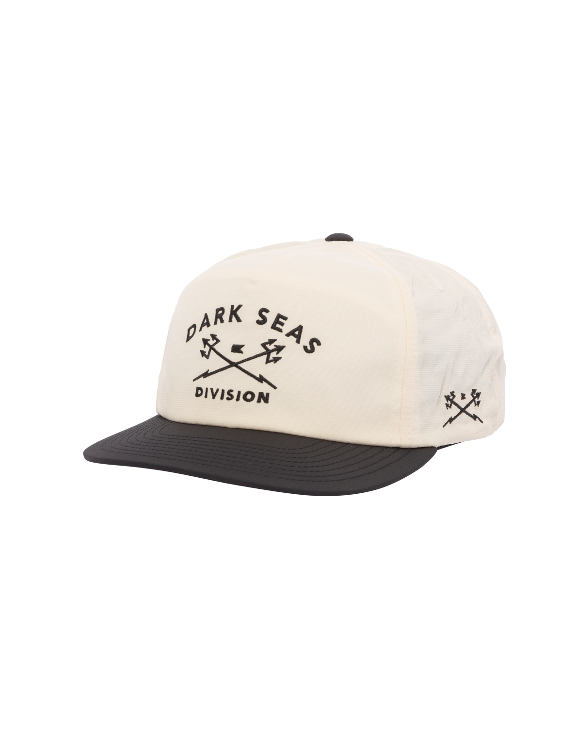 Dark Seas 'Tridents Nylon' Cap - White/Navy