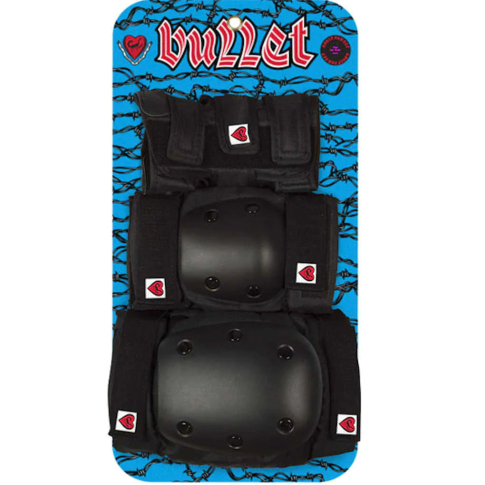 Bullet Safety Gear Six Packs - Black