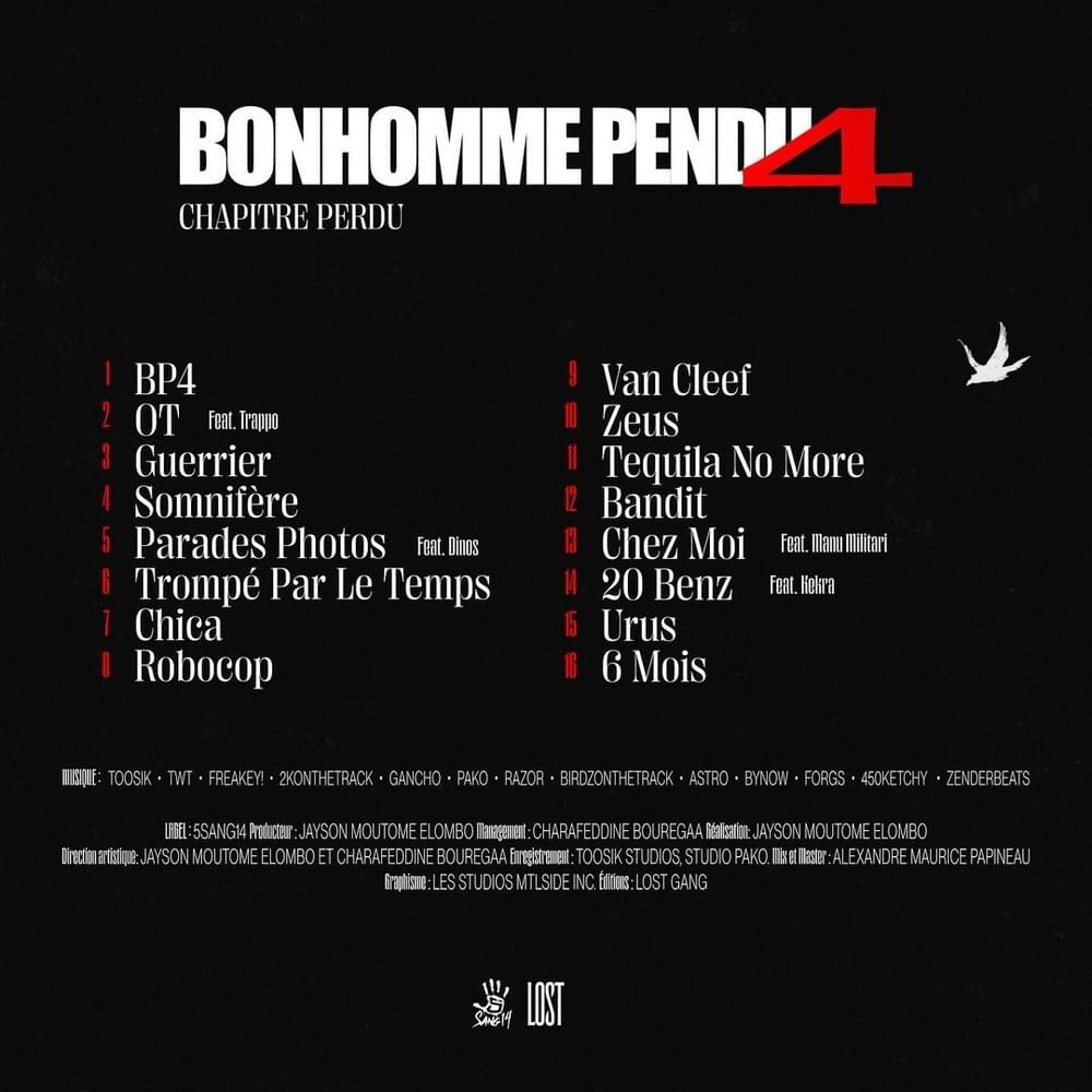 Lost / Bonhomme Pendu 4 - CD (Used)