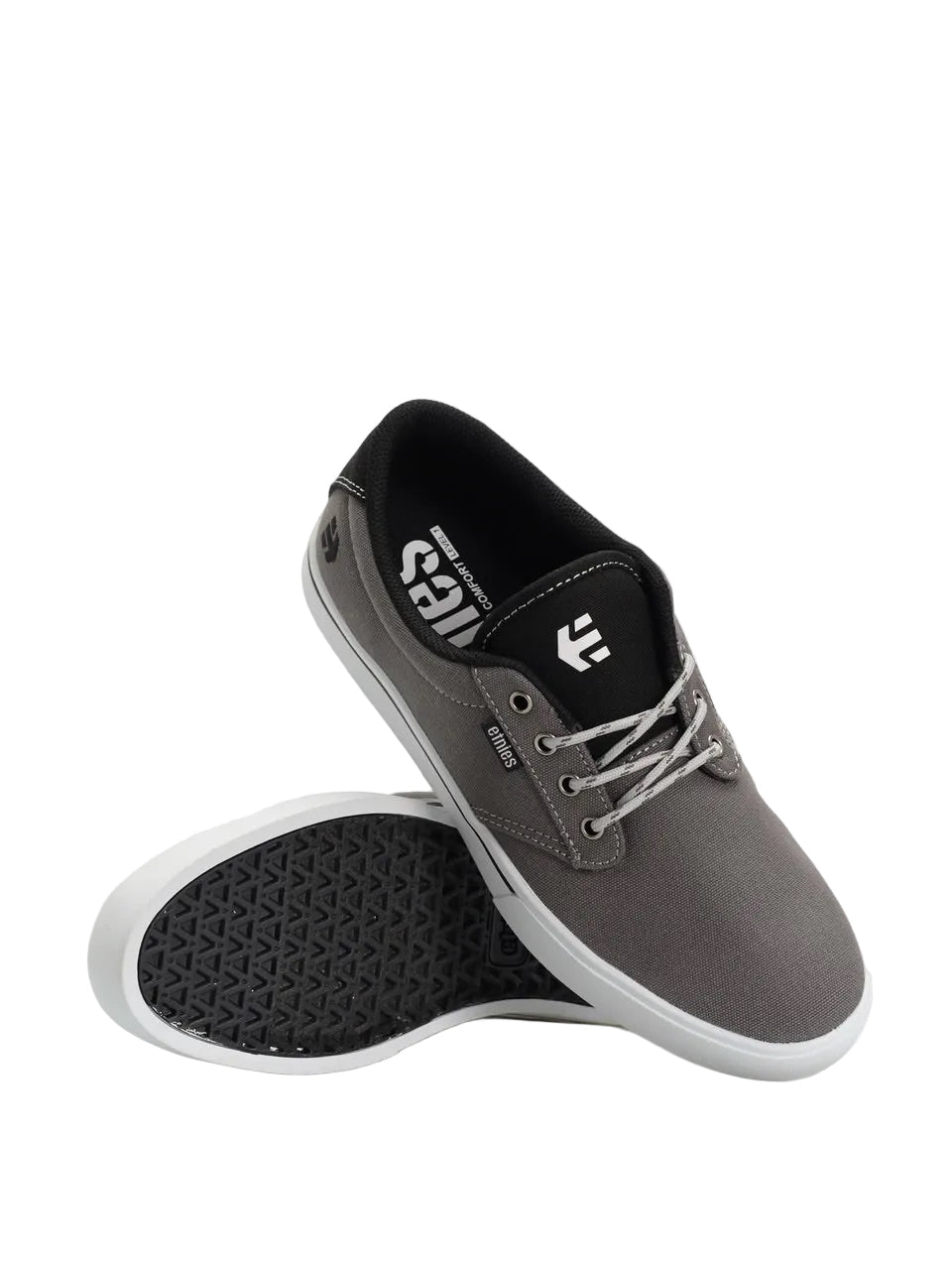 Etnies 'Jameson 2 Eco' Shoes - Dark Grey/Black/Red