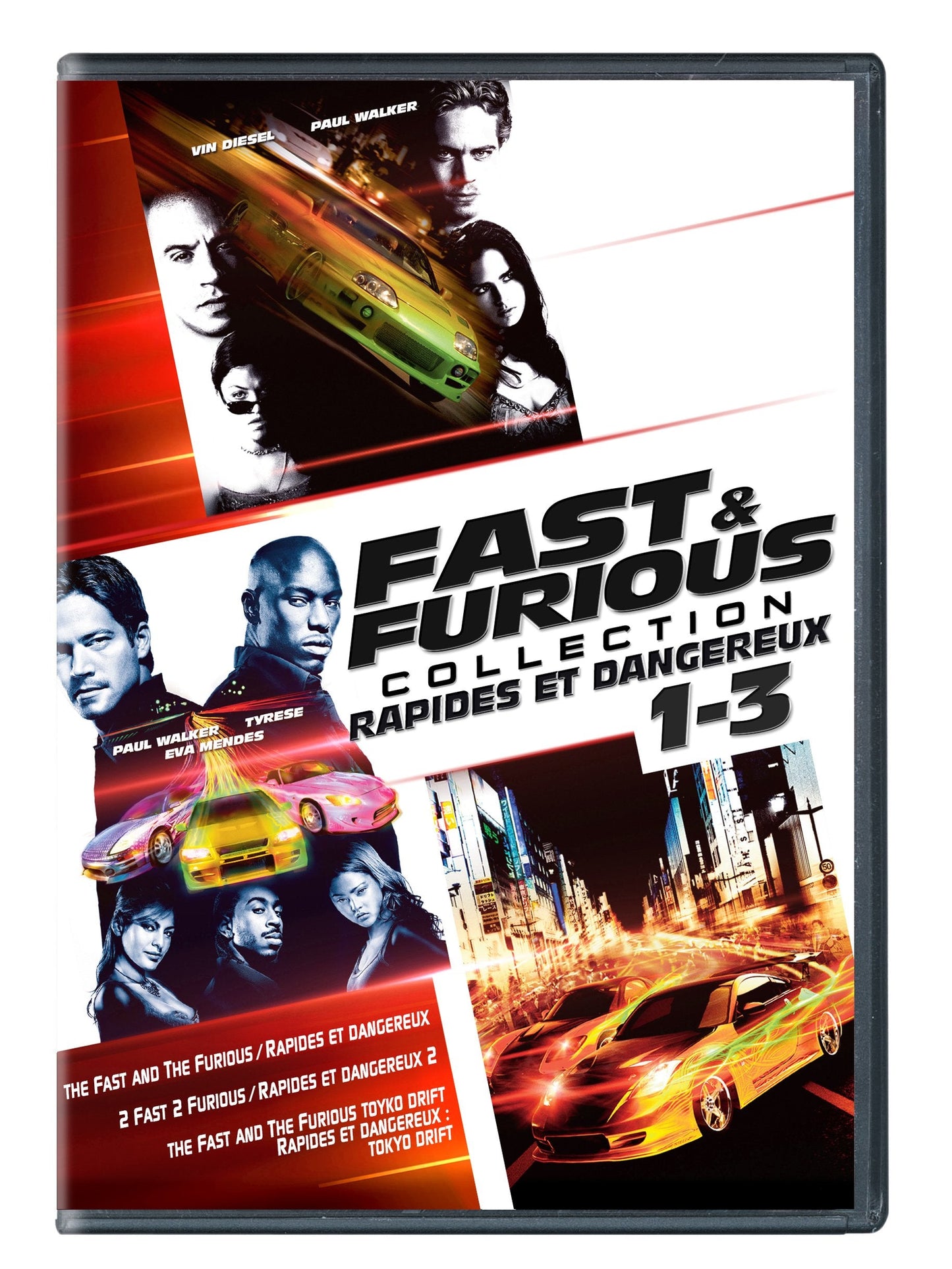 Fast & Furious Collection: 1-3 - DVD