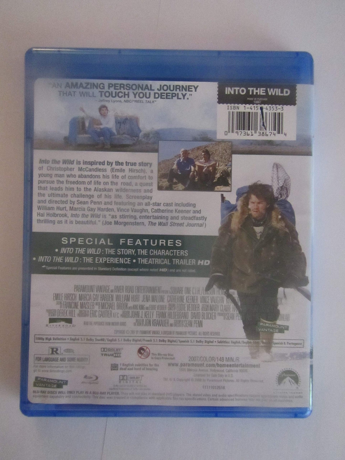 Into The Wild - Blu-ray (Used)
